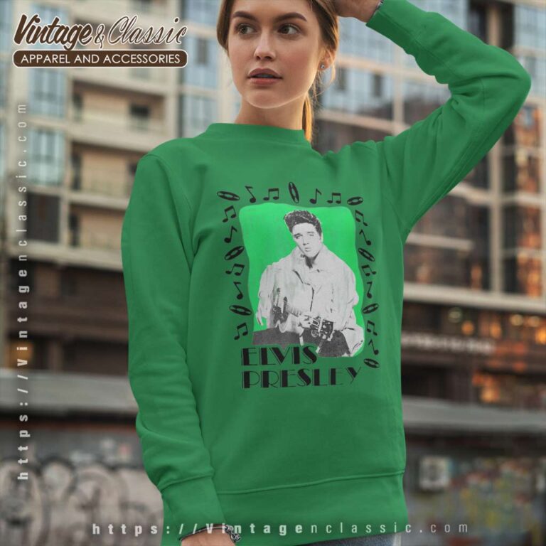 Elvis Presley Elvis Folk Sweatshirt Elvis Presley Elvis Folk Sweatshirt