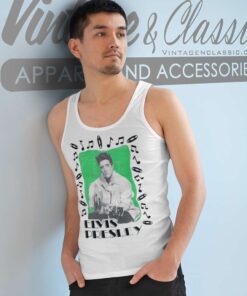 Elvis Presley Elvis Folk Tank Top Racerback