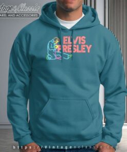 Elvis Presley Elvis Neon Sign Hoodie
