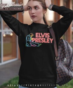 Elvis Presley Elvis Neon Sign Sweatshirt