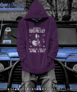 Elvis Presley Gig Poster Hoodie