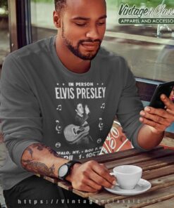 Elvis Presley Gig Poster Sweatshirt