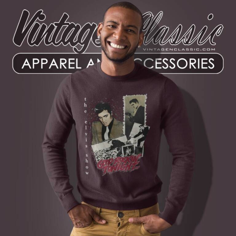 Elvis Presley Good Rockin Tonight Sweatshirt Elvis Presley Good Rockin Tonight Sweatshirt