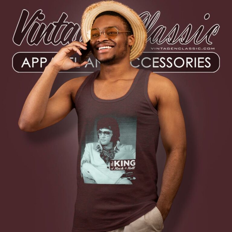 Elvis Presley Good To Be Tank Top Racerback Elvis Presley Good To Be Tank Top Racerback