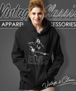 Elvis Presley Guitar In Hand Hoodie