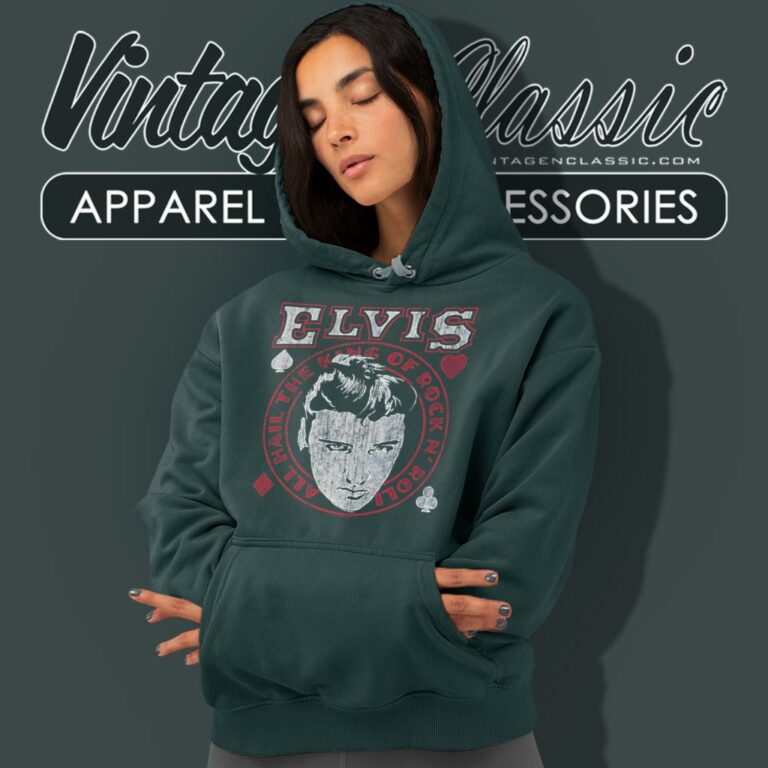 Elvis Presley Hail The King Hoodie Elvis Presley Hail The King Hoodie