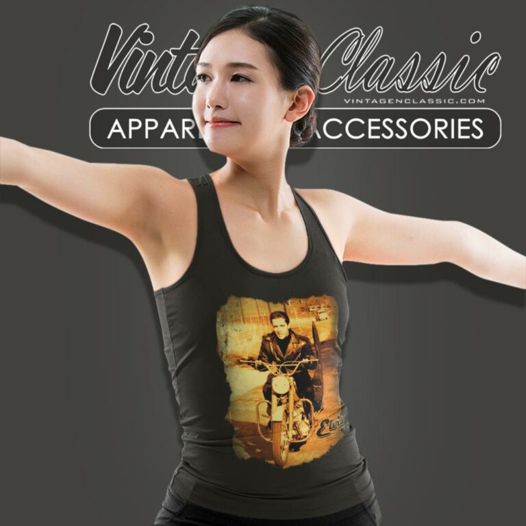 Elvis Presley Hit The Road Tank Top Racerback Elvis Presley Hit The Road Tank Top Racerback