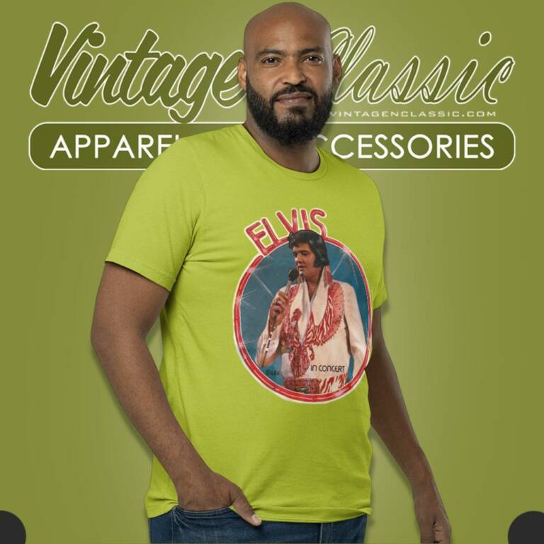 Elvis Presley In Concert T Shirt Elvis Presley In Concert T Shirt