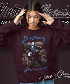 Elvis Presley Live From Memphis Sweatshirt