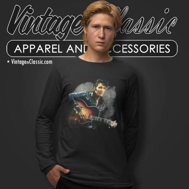 Elvis Presley Live In Concert Long Sleeve Tee Elvis Presley Live In Concert Long Sleeve Tee