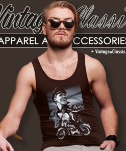 Elvis Presley Motorcycle Toddler Tank Top Racerback
