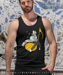 Elvis Presley Music Note Tank Top Racerback