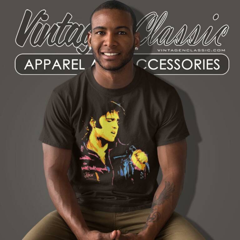 Elvis Presley Neon Elvis T Shirt Elvis Presley Neon Elvis T Shirt