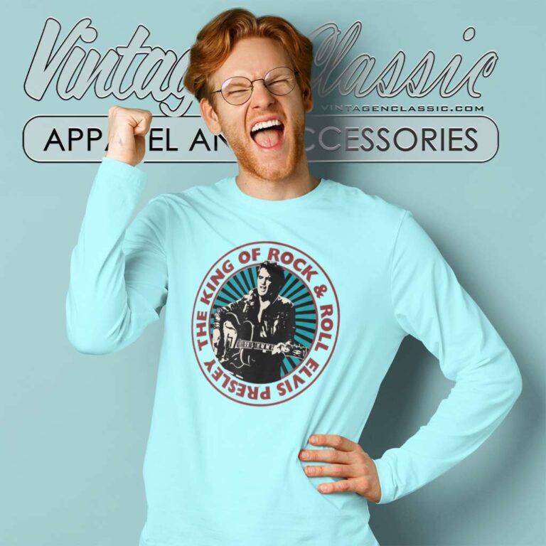 Elvis Presley Official Coin Long Sleeve Tee Elvis Presley Official Coin Long Sleeve Tee