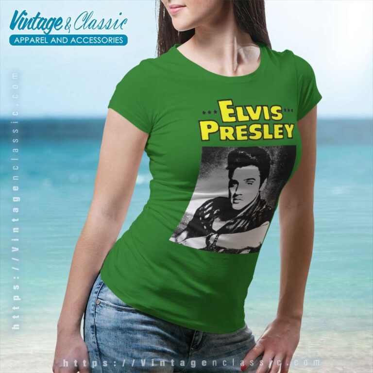 Elvis Presley Official Portait Women TShirt Elvis Presley Official Portait Women TShirt