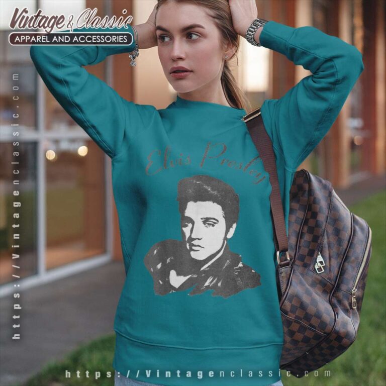 Elvis Presley Official Script Sweatshirt Elvis Presley Official Script Sweatshirt