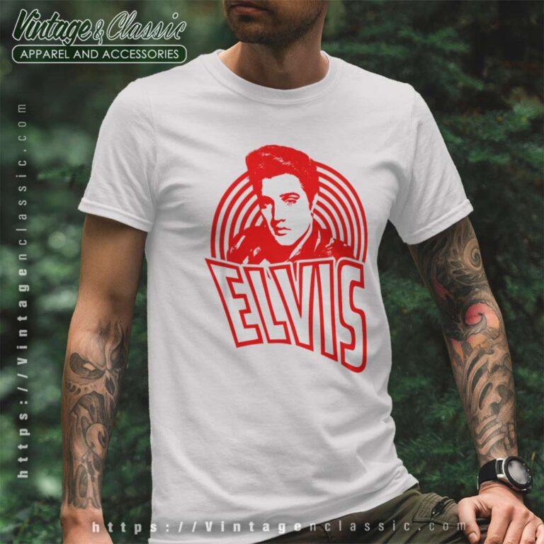 Elvis Presley Official Spiral T Shirt Elvis Presley Official Spiral T Shirt