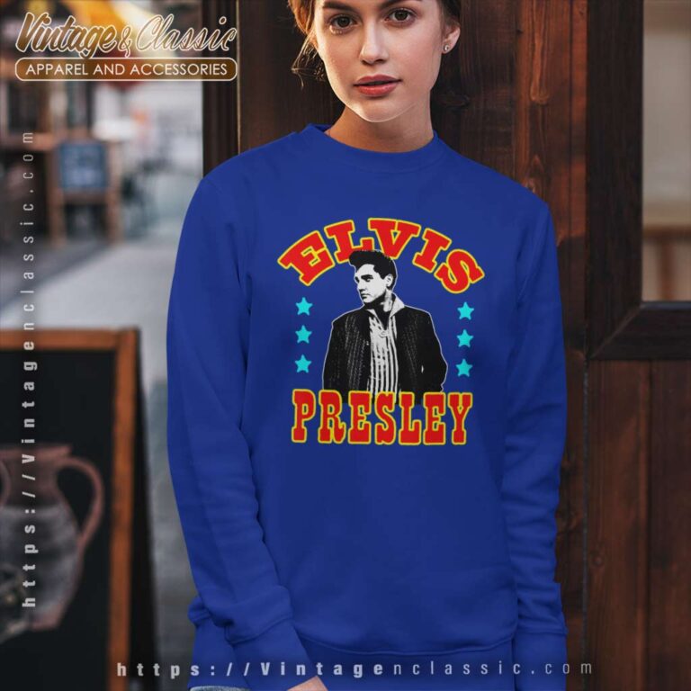 Elvis Presley Official Western Sweatshirt Elvis Presley Official Western Sweatshirt
