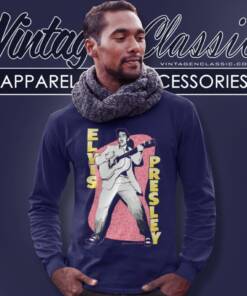 Elvis Presley Pink Rock Shirt 5 Elvis Presley Pink Rock Long Sleeve Tee