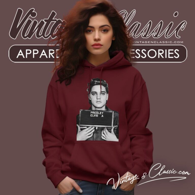 Elvis Presley Poster Hoodie Elvis Presley Poster Hoodie