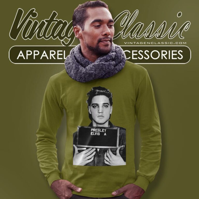 Elvis Presley Poster Long Sleeve Tee Elvis Presley Poster Long Sleeve Tee