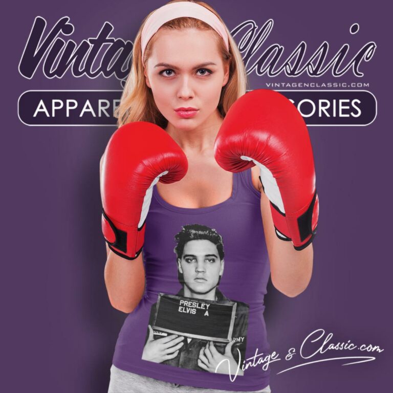 Elvis Presley Poster Tank Top Racerback Elvis Presley Poster Tank Top Racerback