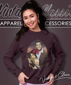 Elvis Presley Red Scarf Sweatshirt