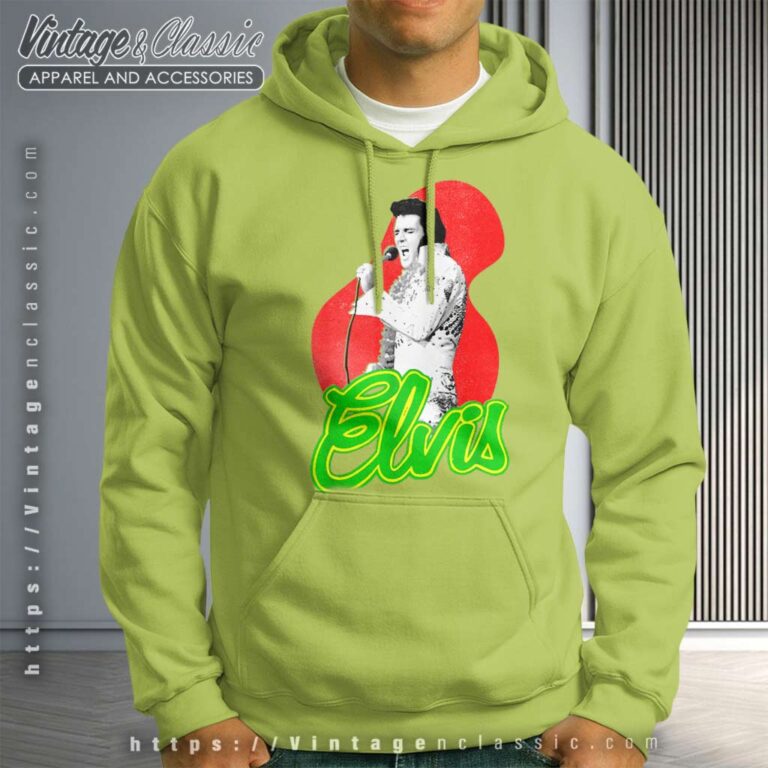 Elvis Presley Retro Singing Hoodie Elvis Presley Retro Singing Hoodie