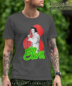 Elvis Presley Retro Singing T Shirt
