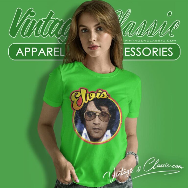 Elvis Presley Retro 1977 Women T Shirt Elvis Presley Retro 1977 Women T Shirt