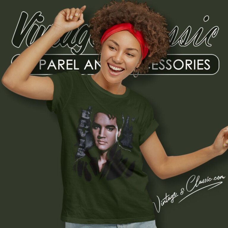 Elvis Presley Serious Pose Women T Shirt Elvis Presley Serious Pose Women T Shirt