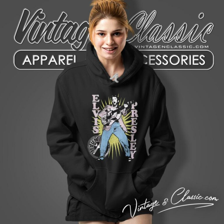 Elvis Presley Shirt Singing In Burst Distressed Hoodie Elvis Presley Shirt Singing In Burst Distressed Hoodie