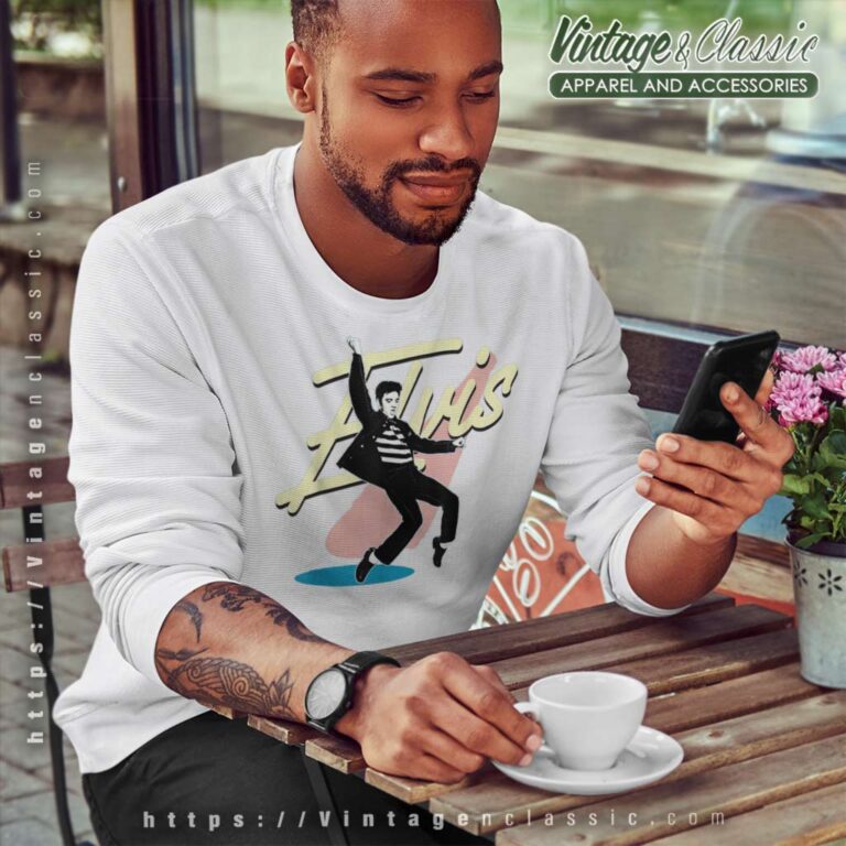 Elvis Presley Signature Dance Sweatshirt Elvis Presley Signature Dance Sweatshirt