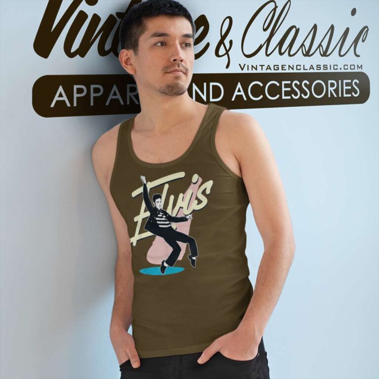 Elvis Presley Signature Dance Tank Top Racerback Elvis Presley Signature Dance Tank Top Racerback