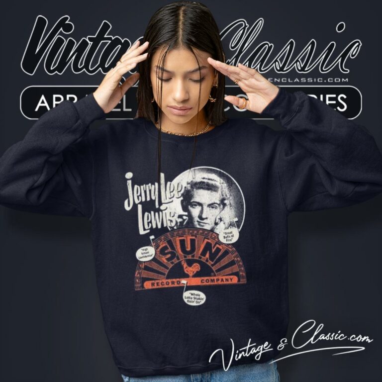 Elvis Presley Singles Design Sun Records Sweatshirt Elvis Presley Singles Design Sun Records Sweatshirt