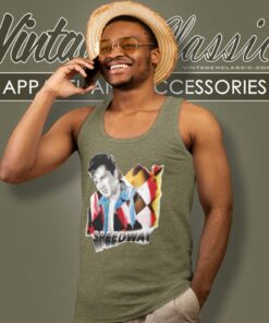 Elvis Presley Speedway Tank Top Racerback
