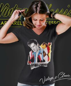 Elvis Presley Speedway V Neck TShirt