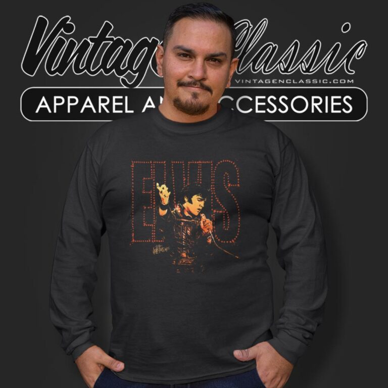 Elvis Presley Take My Hand Long Sleeve Tee Elvis Presley Take My Hand Long Sleeve Tee