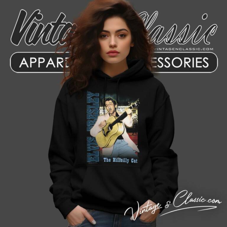 Elvis Presley The Hillbilly Cat Hoodie Elvis Presley The Hillbilly Cat Hoodie