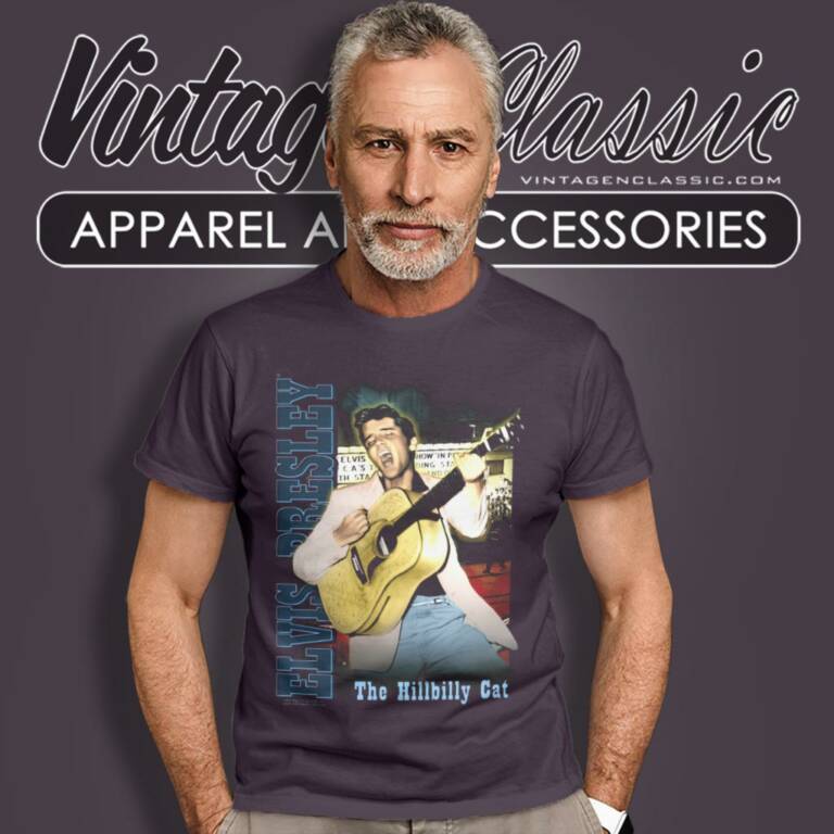 Elvis Presley The Hillbilly Cat T Shirt Elvis Presley The Hillbilly Cat T Shirt
