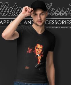 Elvis Presley Trouble V Neck TShirt
