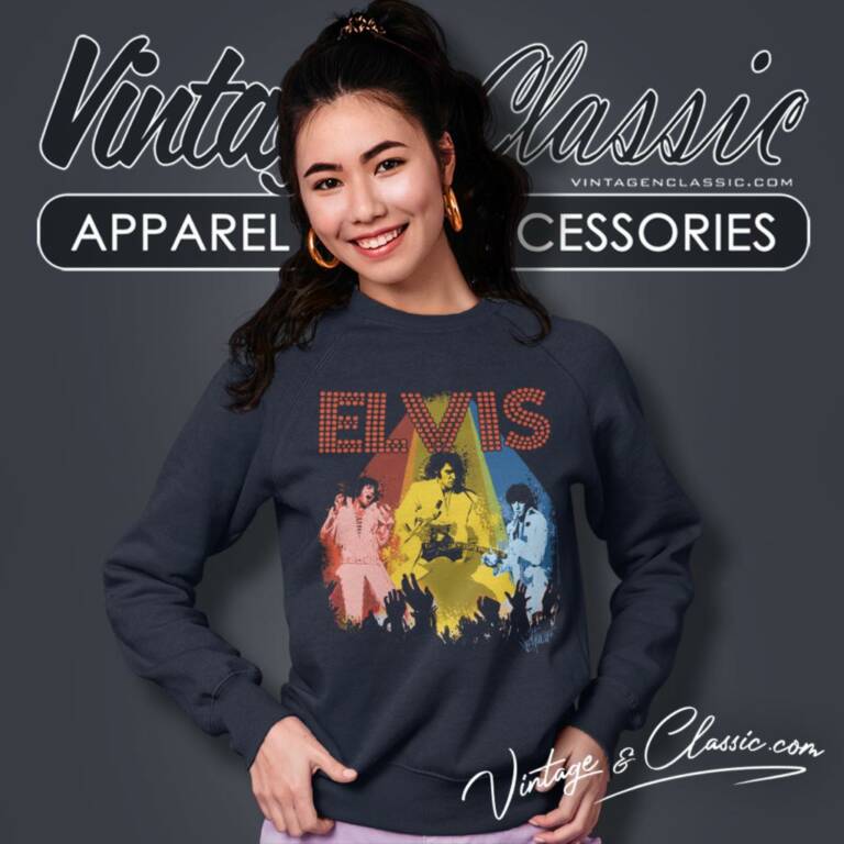Elvis Presley Vegas Remembered Sweatshirt Elvis Presley Vegas Remembered Sweatshirt