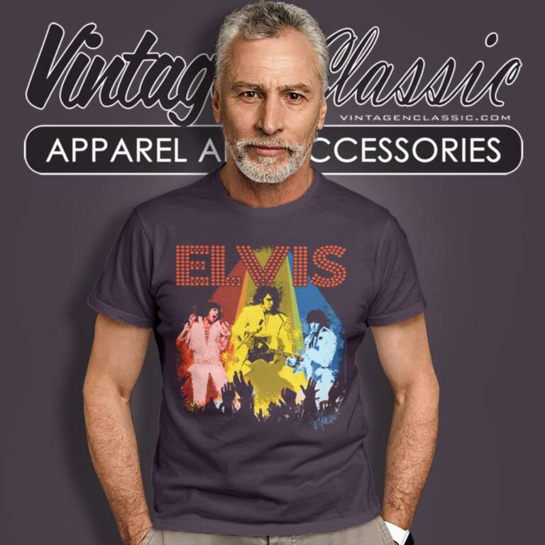 Elvis Presley Vegas Remembered T Shirt Elvis Presley Vegas Remembered T Shirt