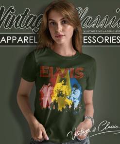 Elvis Presley Vegas Remembered Women T Shirt