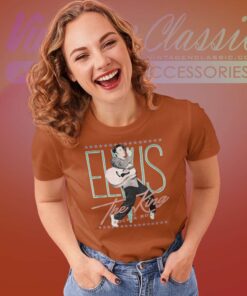 Elvis Presley Vintage Design Women TShirt