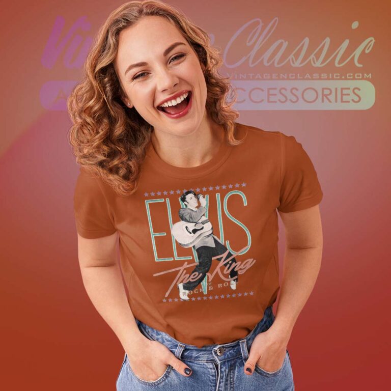 Elvis Presley Vintage Design Women TShirt Elvis Presley Vintage Design Women TShirt