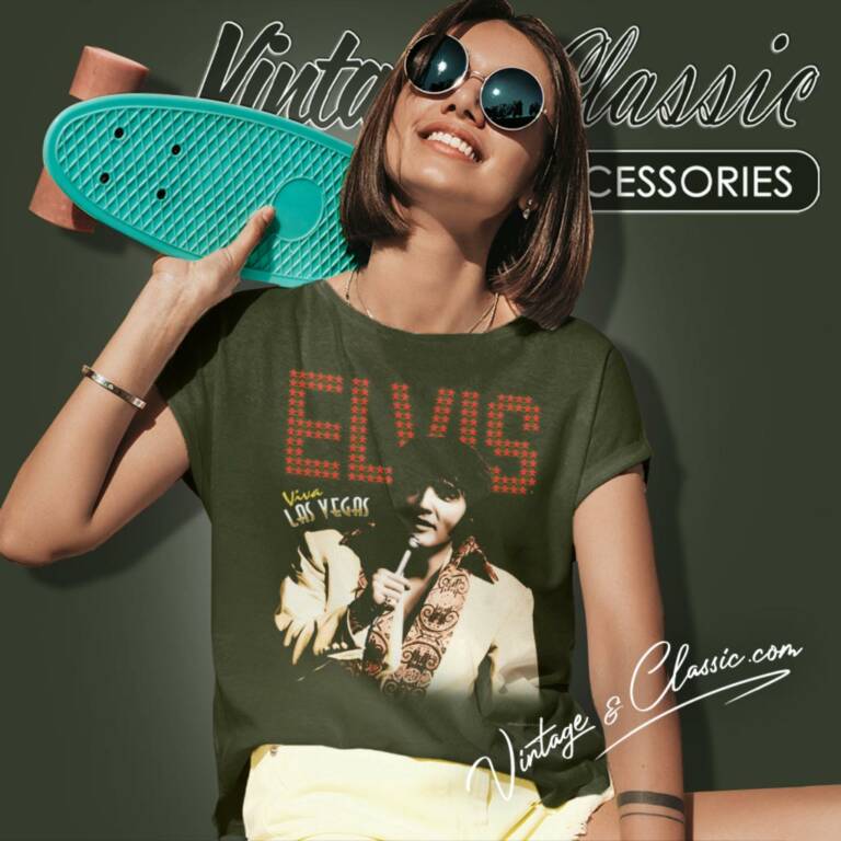 Elvis Presley Viva Las Vegas Women T Shirt Elvis Presley Viva Las Vegas Women T Shirt