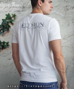 Elysion Band Graphic T shirt backside