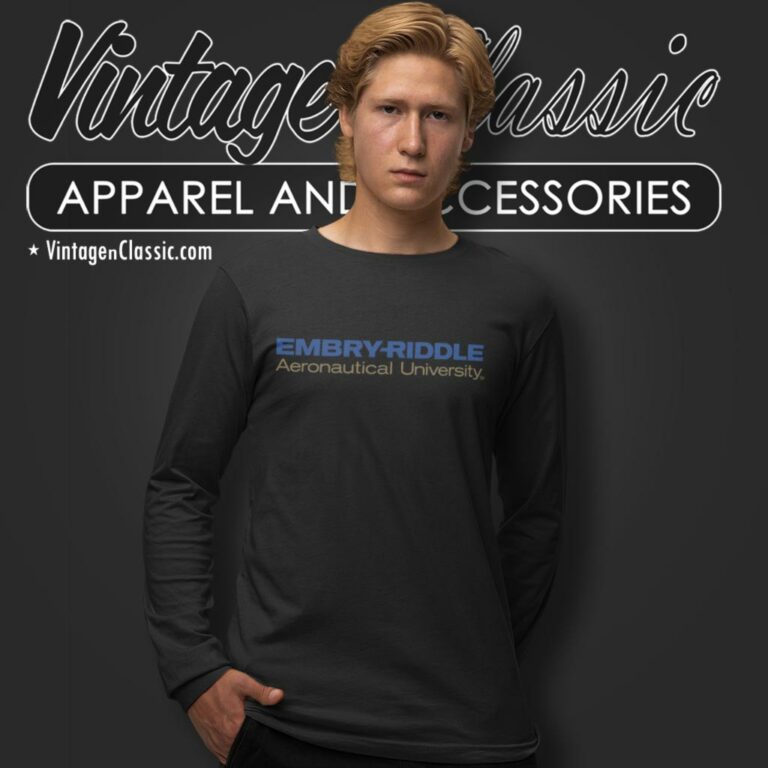 Embry riddle Aeronautical University Long Sleeve Tee Embry riddle Aeronautical University Long Sleeve Tee