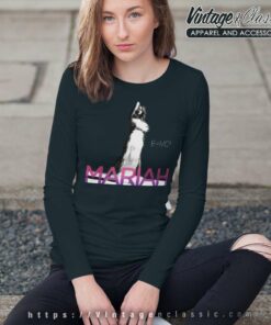Emc Mariah Carey Album Cover Long Sleeve Tee 1